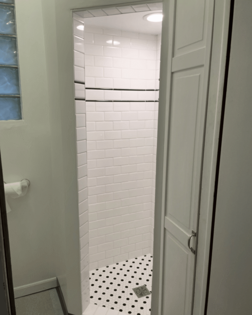 Bath remodel - Before and after