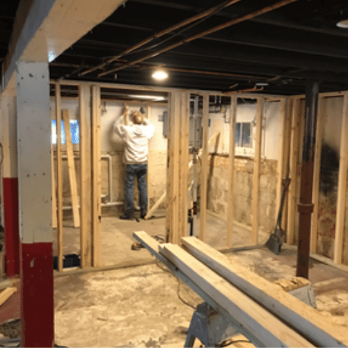 Basement renovation - Chicago area