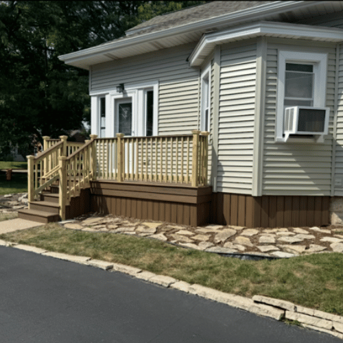 Custom Decks & Wood Stairs Chicagoland